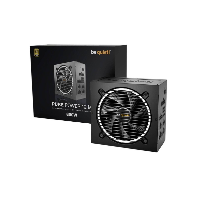 be quiet! Pure Power 12 M 850W Strømforsyning be quiet! Pure Power 12 M 850W Strømforsyning
